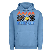 Pigment Pebble Blue mama's boy Urban Hoodie - MaliasSmallBusiness