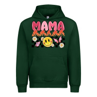 Forest Green mama Urban Hoodie - MaliasSmallBusiness