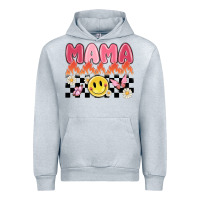 Heather Grey mama Urban Hoodie - MaliasSmallBusiness