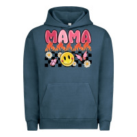 Pigment Midnight Navy mama Urban Hoodie - MaliasSmallBusiness
