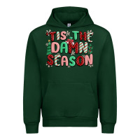 Forest Green 'tis the damn season Urban Hoodie - MaliasSmallBusiness