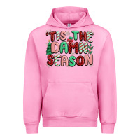Fuchsia Pink 'tis the damn season Urban Hoodie - MaliasSmallBusiness