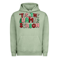 Pigment Oil Green 'tis the damn season Urban Hoodie - MaliasSmallBusiness
