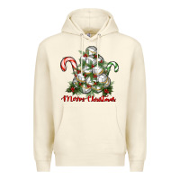 Sandshell Merry Christmas Volleyball Premium Hoodie - RanaPortraitStore