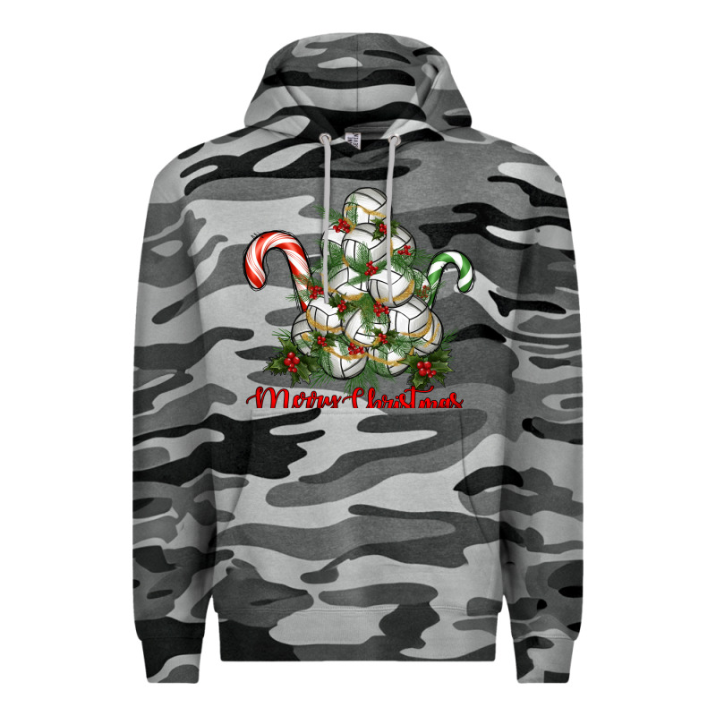 Merry Christmas Volleyball Premium Hoodie by RanaPortraitStore | Teevron