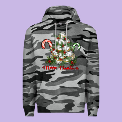 Premium Hoodie Merry Christmas Volleyball
