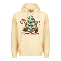 Pina Colada Merry Christmas Volleyball Premium Hoodie - RanaPortraitStore