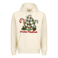 Tofu Merry Christmas Volleyball Premium Hoodie - RanaPortraitStore