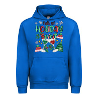 Cobalt full of holiday Urban Hoodie - MaliasSmallBusiness