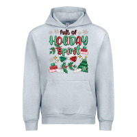 Heather Grey full of holiday Urban Hoodie - MaliasSmallBusiness