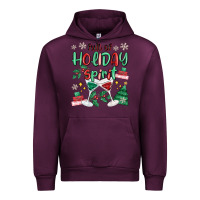Mauve Wine full of holiday Urban Hoodie - MaliasSmallBusiness