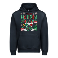 Navy full of holiday Urban Hoodie - MaliasSmallBusiness