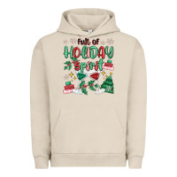 Pigment French Oak full of holiday Urban Hoodie - MaliasSmallBusiness