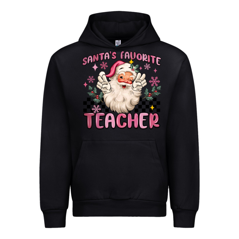 Santa's Favorite Teacher Urban Hoodie by MaliasSmallBusiness | Teevron