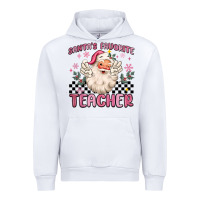 White santa's favorite teacher Urban Hoodie - MaliasSmallBusiness