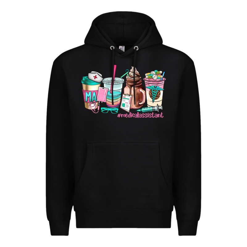 Medical Assistant Coffee Cup Premium Hoodie by AdoDesignShop | Teevron