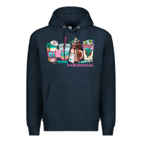 Navy medical assistant coffee cup Premium Hoodie - AdoDesignShop