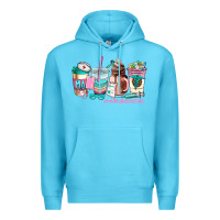Ocean Blue medical assistant coffee cup Premium Hoodie - AdoDesignShop