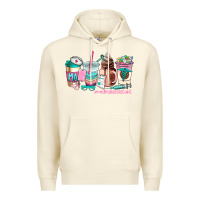 Sandshell medical assistant coffee cup Premium Hoodie - AdoDesignShop