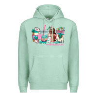 Seafoam medical assistant coffee cup Premium Hoodie - AdoDesignShop
