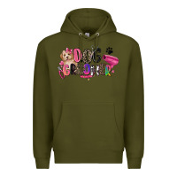 Army Green dog groomer Premium Hoodie - Zillion Design Studio