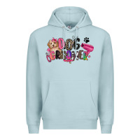 Blue Mist dog groomer Premium Hoodie - Zillion Design Studio
