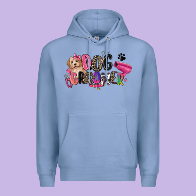 Dog Groomer Premium Hoodie Designed By Zillion Design Studio
