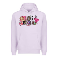 Lilac dog groomer Premium Hoodie - Zillion Design Studio