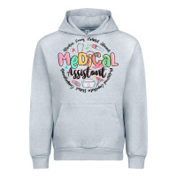 Heather Grey medical assistant nurse Urban Hoodie - MaliasSmallBusiness