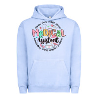 Pigment Grape Ice medical assistant nurse Urban Hoodie - MaliasSmallBusiness