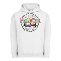Pigment Lunar Rock medical assistant nurse Urban Hoodie - MaliasSmallBusiness