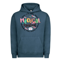 Pigment Midnight Navy medical assistant nurse Urban Hoodie - MaliasSmallBusiness