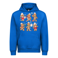 Cobalt nurse gingerbread Urban Hoodie - MaliasSmallBusiness