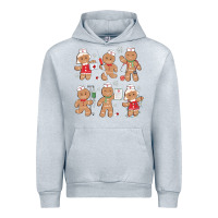 Heather Grey nurse gingerbread Urban Hoodie - MaliasSmallBusiness