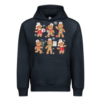Navy nurse gingerbread Urban Hoodie - MaliasSmallBusiness