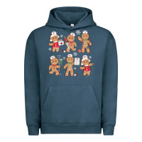 Pigment Midnight Navy nurse gingerbread Urban Hoodie - MaliasSmallBusiness
