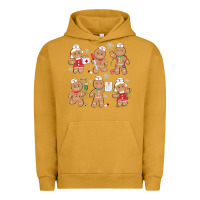 Pigment Peanut Butter nurse gingerbread Urban Hoodie - MaliasSmallBusiness