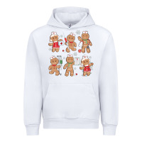 White nurse gingerbread Urban Hoodie - MaliasSmallBusiness