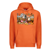 Carrot bakery coffee cups Premium Hoodie - texasbilliewilder