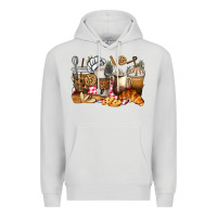 Dove Grey bakery coffee cups Premium Hoodie - texasbilliewilder