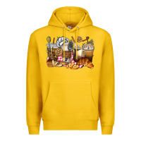 Lemon bakery coffee cups Premium Hoodie - texasbilliewilder