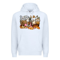 White bakery coffee cups Premium Hoodie - texasbilliewilder