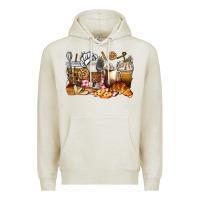 Oatmeal Heather bakery coffee cups Premium Hoodie - texasbilliewilder
