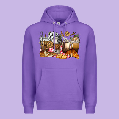Premium Hoodie bakery coffee cups