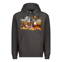 Smoke bakery coffee cups Premium Hoodie - texasbilliewilder