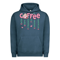 Pigment Midnight Navy coffee and christ Urban Hoodie - MaliasSmallBusiness