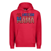 Cardinal all american mama zillion Premium Hoodie - Zillion Design Studio