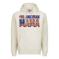 Oatmeal Heather all american mama zillion Premium Hoodie - Zillion Design Studio