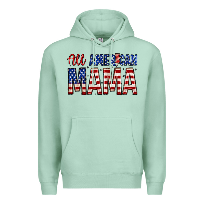 All American Mama Zillion Premium Hoodie by Zillion Design Studio | Teevron