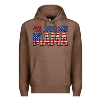 Chestnut all american mama zillion Premium Hoodie - Zillion Design Studio
